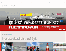 Tablet Screenshot of list.de