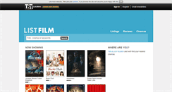 Desktop Screenshot of film.list.co.uk